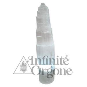 candeeiro de selenite 45cm