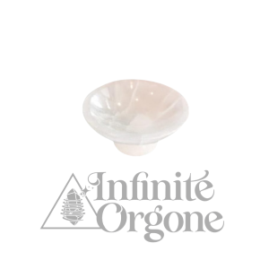 taça de selenite com base 6cm